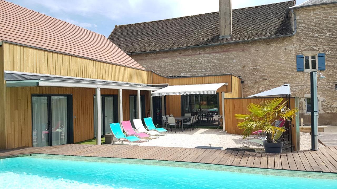 Bed and Breakfast Au Petit Pressoir Givry  Exteriér fotografie